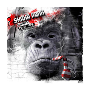 Shaka Ponk - The White Pixel Ape Smoking Isolate To Keep In Shape
