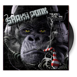 shaka-ponk-the-black-pixel-ape-drinking-cigarettes-to-take-a-break-vinyle